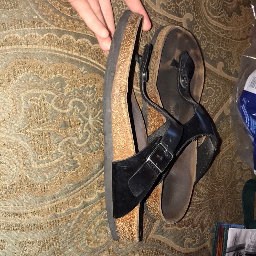 birks black size 8